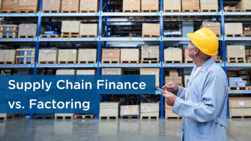 Difference between supply chain finance and factoring