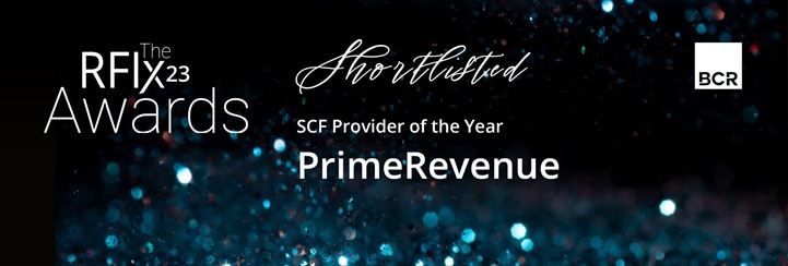 PrimeRevenue Shortlisted in RFIx23 Awards, In Supply Chain Finance Provider of the Year Category