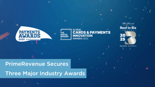 PrimeRevenue Secures Three Major Industry Awards